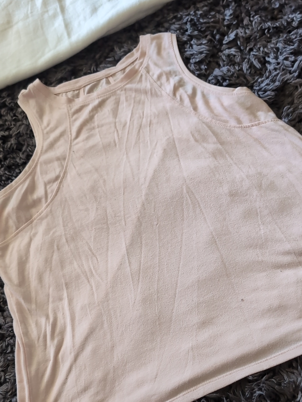 dip Women's Light Blush Sleeveless Tank Top